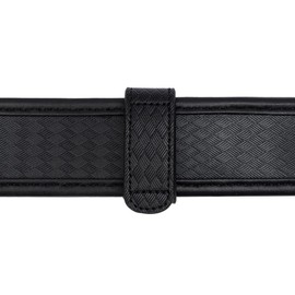 TACNEX Duty Belt Keepers with Hook & Loop Closure for 2" Wide Belt Retainer Law Enforcement Police Security Leather Belt Accessories Basketweave