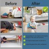 Under Sofa Blocker for Pets, 3 Inch Cuttable PVC Under