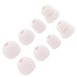 Replacement Eartips Silicone Earbuds Buds Set for Powerbeats Pro Beats Wireless Earphone Headphones,Earbuds Eartips,Flexible Rubber Cover Skin Accessories-Ivory White