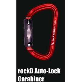 Rock Exotica RockD Auto-Lock (3-Stage) D-Shape Carabiner C2-A