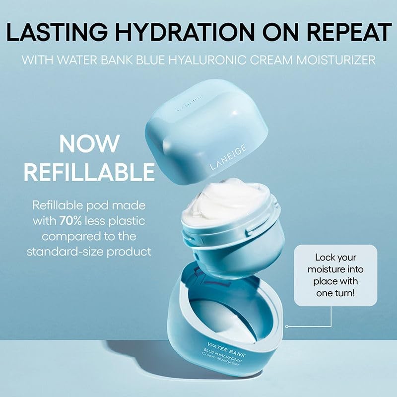 Laneige Water Bank Blue Hyaluronic Cream - Normal to Dry