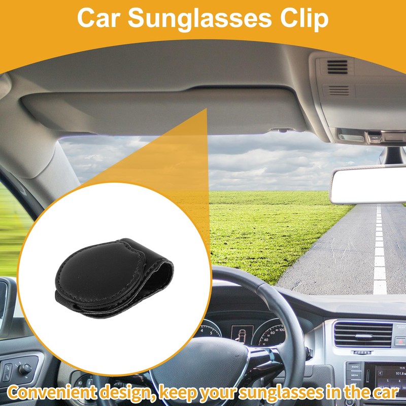 TUCKBOLD Auto Sonnenbrillen Clip Mit Magnetischem Universellen Sonnenblenden Brillenhalter Für