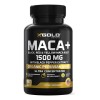 Organic Maca Root Powder Capsules Black, Yellow, Red -1000mg