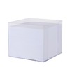 Idena 11184 Note Box, Transparent, 9 x 9 x 8