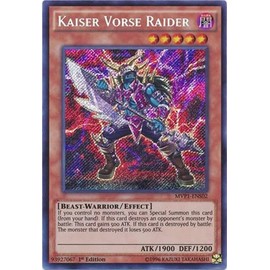 Kaiser Vorse Raider MVP1-ENS02 Secret Rare 1st Edition