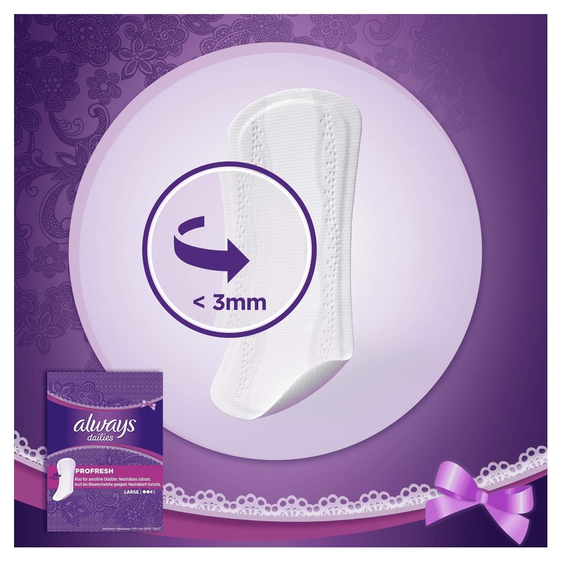 Always Profresh Slipeinlagen Normal, 64 Stück