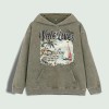 Vale Lives Summer Scene Graphic Hoodie 100% Cotton US Warehouse