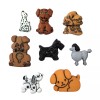 Buttons Galore 50+ Assorted PETS Dogs Cats Theme Buttons for