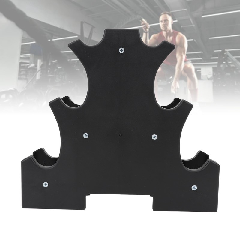 Dumbbell Weight Rack Compact 3 Tier Dumbbell Rack Stand for