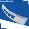 WFLNHB Chrome Front Bumper Lower Valance Skid Plate Replacement for