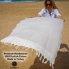 NERENZA Premium Turkish Beach Towel Cotton Peshtemal - Stylish Turkish