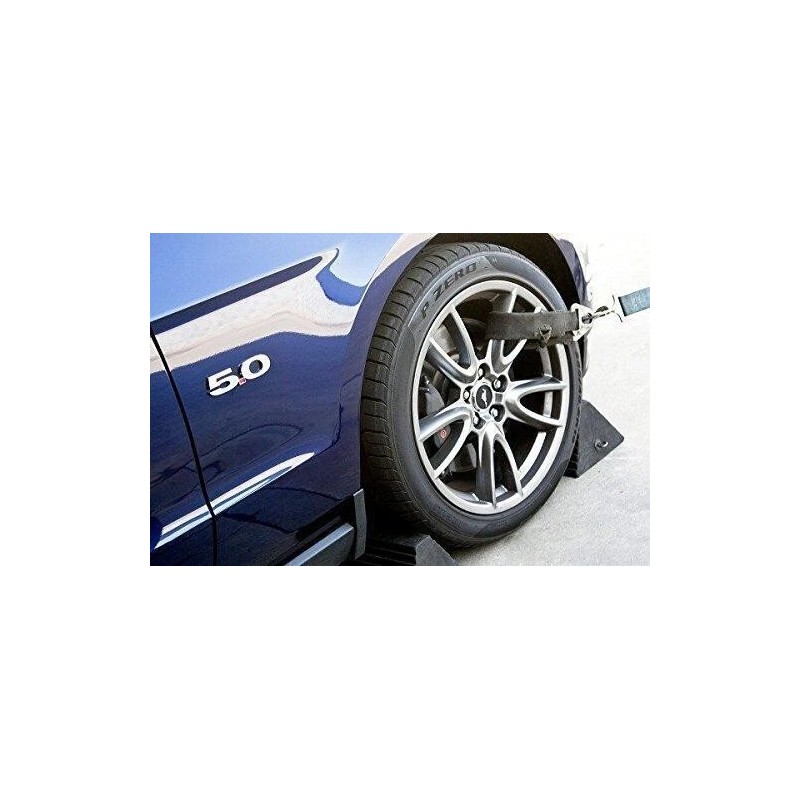 Performance 2 Silver 5.0 Emblem Mustang GT Right Left Fender