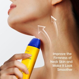 Crema Para El Cuello, Anti-Aging Neck Firming Cream, Anti-Aging Neck Firming Cream, Firming Neck Cream with Massage Roller, Lifts and Smooths Skin for Youthful Look (1 PCS,1)