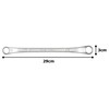 TONE HPM44-1719 Long Mechanic Glasses Wrench (45° x 10°), Double