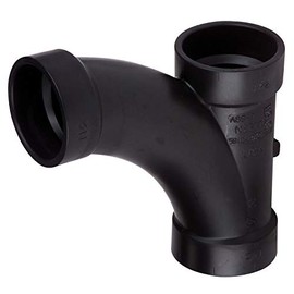 NIBCO 5812LR 3 H x H x H Combination Long Radius Tee-Wye ABS