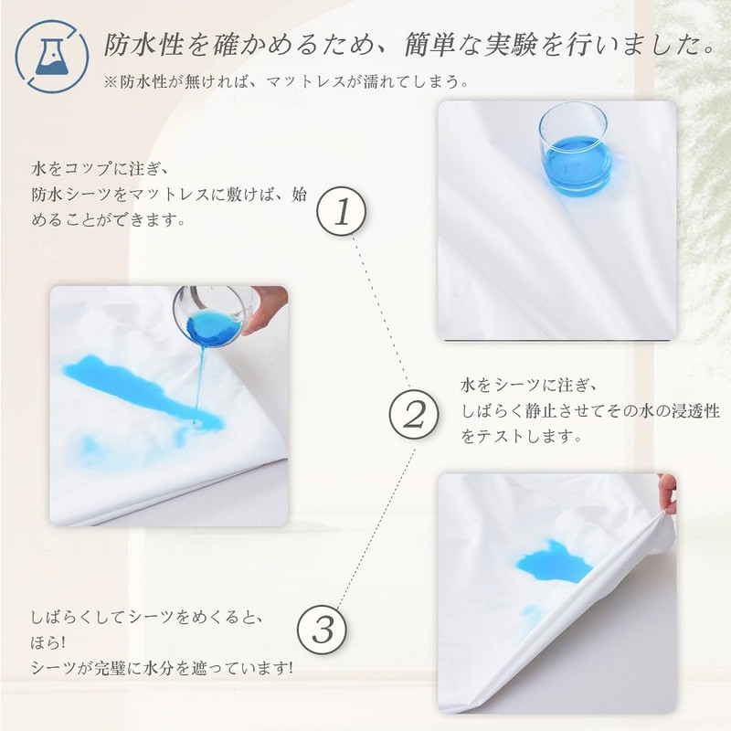 Waterproof Fitted Sheet, Single, Five-sided Waterproof, Nursing Care Sheet, 39.4