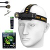 Value Bundle: Armytek Wizard C2 Pro Nichia (Warm) LED Multi Flashlight -1600 Lumens w/Premium Accessories Magnetic USB Charger & High 3500 Mili Amp Capacity