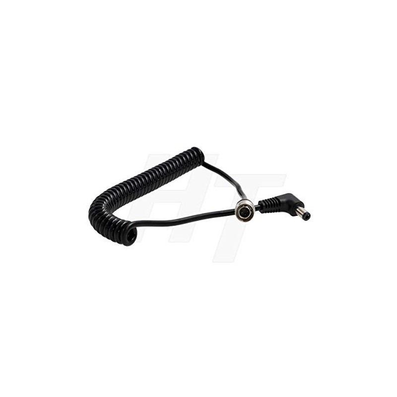 HangTon Zaxcom Zoom F4 F8 Recorder Coiled Power Cable Right