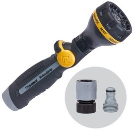 Melnor 65190AMZ RelaxGrip Flashlight 8 Pattern Nozzle w/Adpt