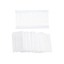560pcs White Standard Tagging Fasteners Regular Plastic Tag Gun Refills Price Tag Label Garment Tagging Barbs,Tagging Gun Barbs Tag Attachments Fasteners Price Label Pins for Tagging Gun,Length 50mm