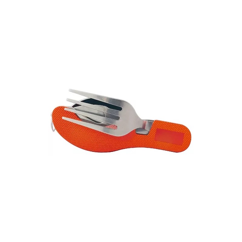 Wallis Cubiertos Portátiles Campismo 2 Pzs Naranja K900959 Wallis