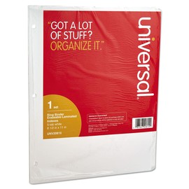 Universal Deluxe Write-On/Erasable Tab Index UNV20815 5/pk