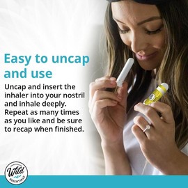Wild Essentials 3 Pack of Quit Smoking Aromatherapy Nasal Inhalers Made with All Natural, Premium Grade Essential Oils to Help You Kick The Habit and Quench The Cravings! Eucalyptus Frankincense