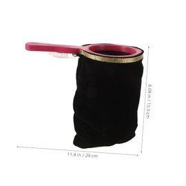 Vaguelly Magician Props Bag Double Mouth Trick Tool Party Performance Gimmick for Magician Kit