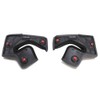 Bell Powersports Star Helmet Replacement X-Static Cheek Pads (25 mm)