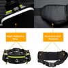 Adjustable Running Belt with Zip Pocket, 2 Water Bottles, 2