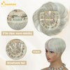 QUEENTAS Grey Hair Toppers for Women with Thinning Hair 360°3D