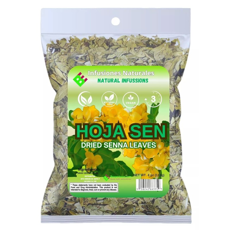 B-Experts Hoja de Sen Té (Senna Leaf Tea Natural) Net