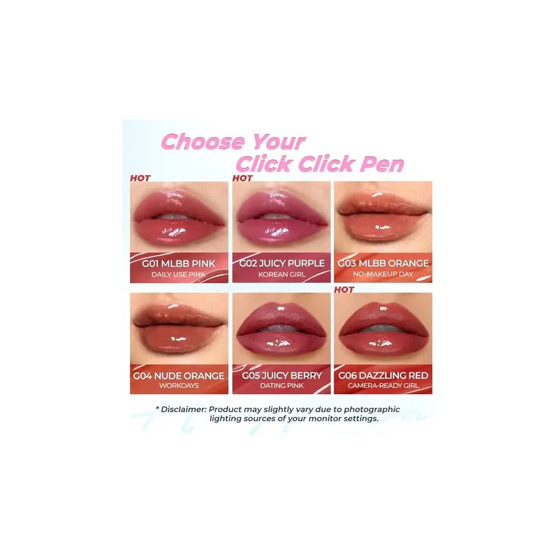 Labial Brillo De Prensa Lápiz Gloss Maquillaje