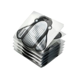 Namvo 100 Pieces Gel Nail Trim Paper, Nail Model, Nail Template, Nail Extension Template for Nail Extension Model Stickers