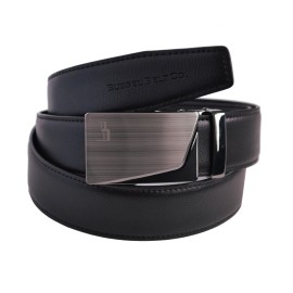 Bussel Belt Ratchet Zip Belt - Rise Buckle with Brown Belt (26 in. - 36 in.)