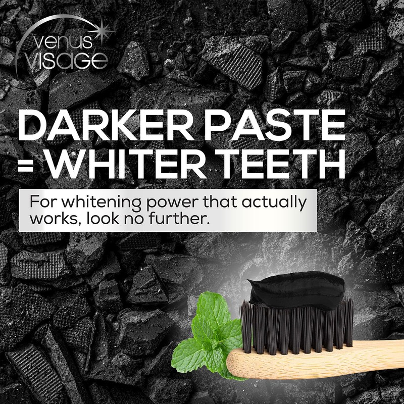 Venus Visage UK Bamboo Charcoal Fluoride Toothpaste 1 Pack