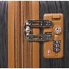 Dejuno Monroe 3-Piece Hardside Spinner TSA Combination Lock Luggage Set,