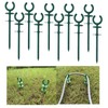 WIBBLESOX 20 Pcs Green Garden Hose Guide Stakes Holiday Lights