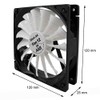 AABCOOLING Silent Jet Fan 12 - Quiet and Efficient 120