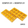 Zouzmin CCMT21.51 CCMT060204 DCMT21.51 DCMT070204 Carbide Turning Inserts,CCMT Insert DCMT