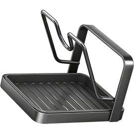 Organizadores de tapas de cocina inoxidables, Dark Gray 1-TIER