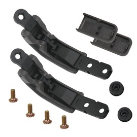 Osompar Rear Quarter Window Latch Lock Assembly Left & Right Side Compatible with Toyota Tacoma 1995-2001 Toyota T100 1994-1999 Replaces 62910-35010-B2 Gray 2pcs