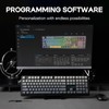 EPOMAKER Aula F108 Wireless Gaming Keyboard, Full Size Mechanical Keyboard