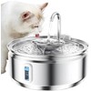 JUHANI Fuente de Agua para Gato, 3.2L Bebedero para Gato