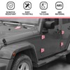 Hoolcar Door Hinge Engine Hood Hinge Tailgate Hinge Cover Trim