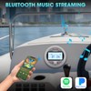 Bluetooth Marine Gauge Radio System: Waterproof Stereo Receiver for Boat