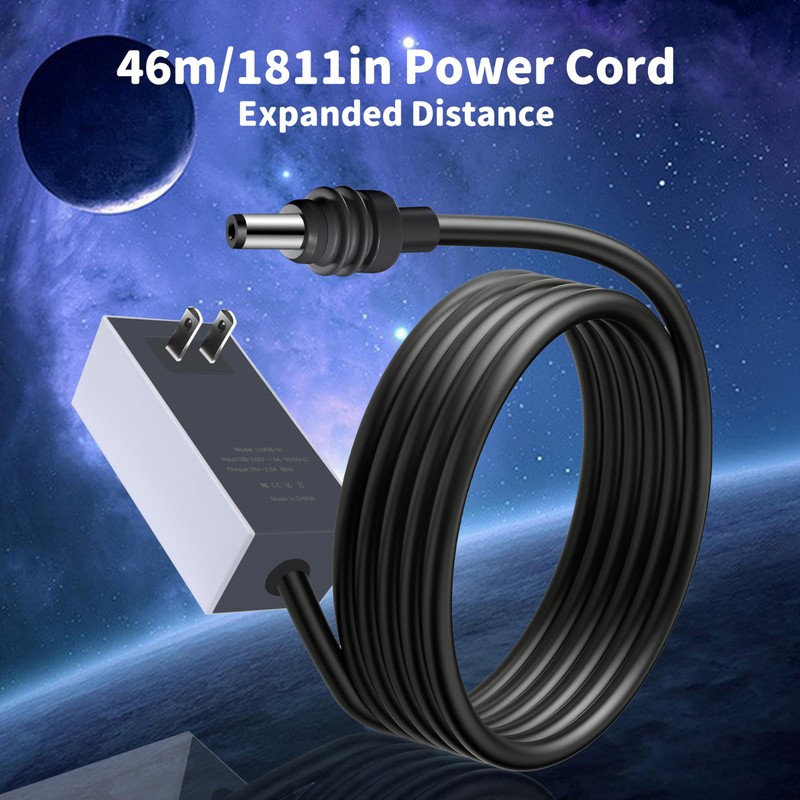 for Starlink Mini DC Power Supply, AC/DC Power Replacement, Compatible