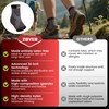 ZOYER 2 Pack Ankle Compression Sleeve, Skin Friendly Ankle Brace