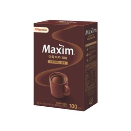 Instant Coffee Maxim Arabica 100 Black Coffee 0.9g x 100 Sticks