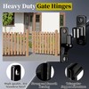 Wall Mount Heavy Duty Stainless Steel Gate Hinges for Wood